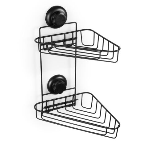 Compactor Bestlock - Étagère d'angle en fil de fer, noir RAN9779 (1/5)