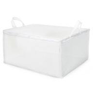 Compactor Boîtes de stockage - Boîte de rangement pour textiles 50x70x30 cm, blanc RAN2979