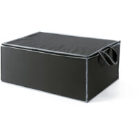 Compactor Boîtes de stockage - Boîte de rangement pour textiles 55x45x25 cm, noir RAN6273