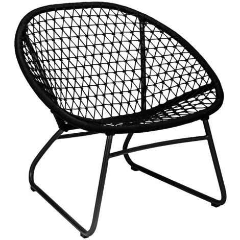 Fauteuil en polypropylène et pieds en métal, BAO BAO (1/4)