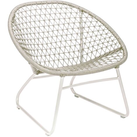 Fauteuil en polypropylène et pieds en métal, BAO BAO (1/5)