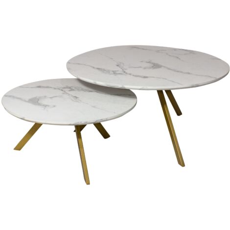Set de 2 tables gigognes, HOXTON (1/5)