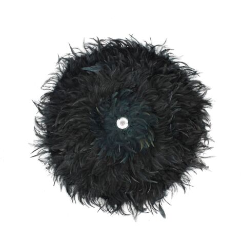 Décoration en plumes de coq et coquillages (1/5)