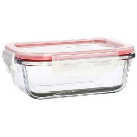 Boîte hermétique rectangulaire en verre 370ml, CLÉMENTINE (1/5)