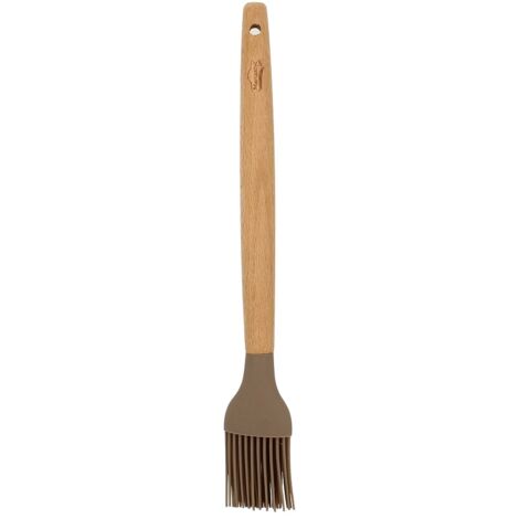 Pinceau en silicone et manche en bois, ELIOTT (1/3)