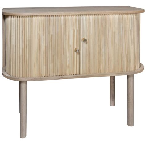 Bahut en bois clair avec portes coulissantes, HECTOR (1/5)