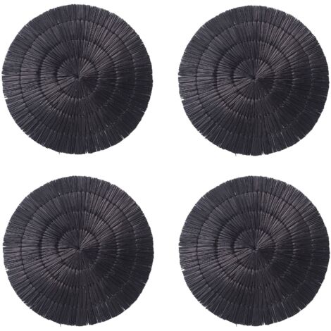 Lot de 4 set de table en raphia (1/4)