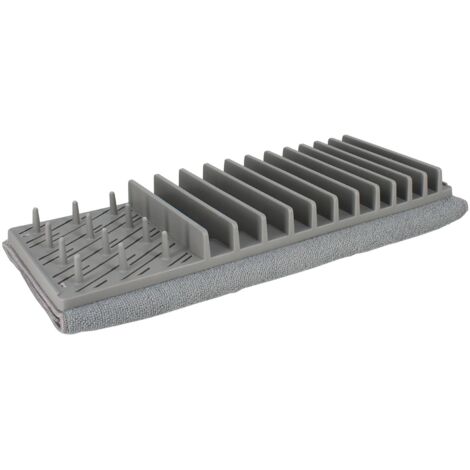 Egouttoir en polypropylène avec tapis en polyester (1/5)