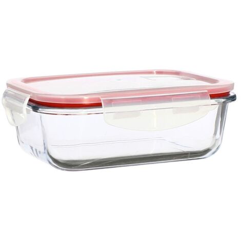 Boîte hermétique rectangulaire en verre 630ml, CLÉMENTINE (1/5)
