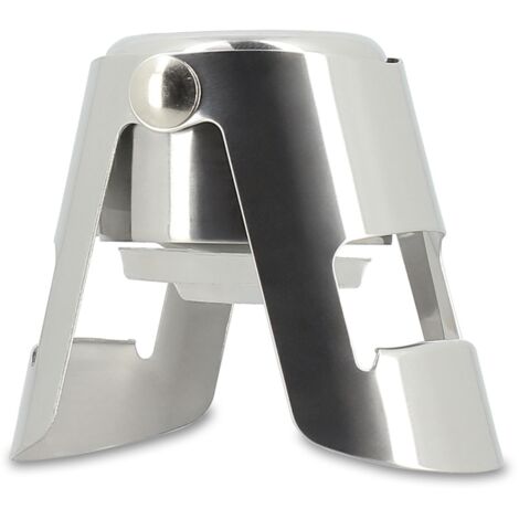Bouchon à champagne en inox (1/3)