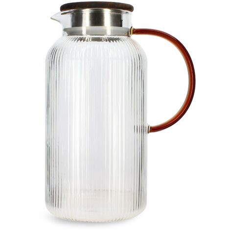 Pichet en verre 2L, AMBRE (1/5)