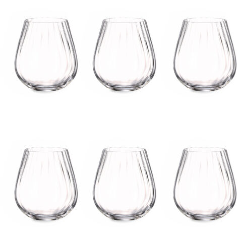 Lot de 6 gobelets en cristallin 38cl, ASTRAL (1/4)