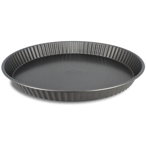 Moule à tarte en acier carbone 32cm, AMANDINE