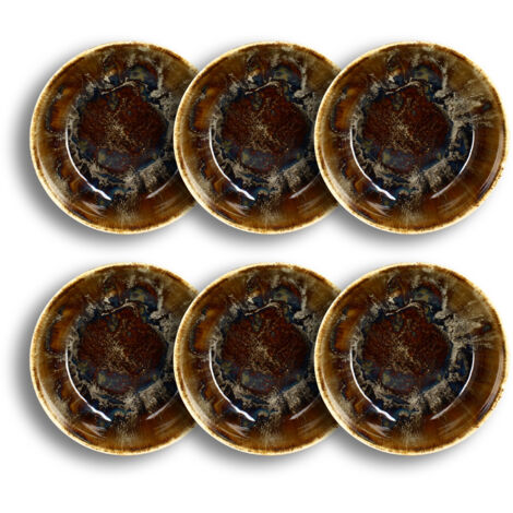 Lot de 6 bols en porcelaine 16cm, VOLCANO (1/4)