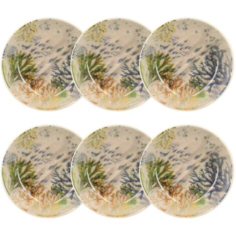 Lot de 6 coupelles en grès 16,5cm, CORFOU (1/5)