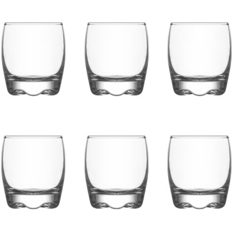 Lot de 6 verrines en verre 8cl, INVITATION (1/2)