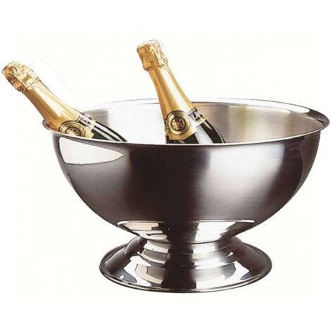 Seau à champagne en inox 40cm (1/4)