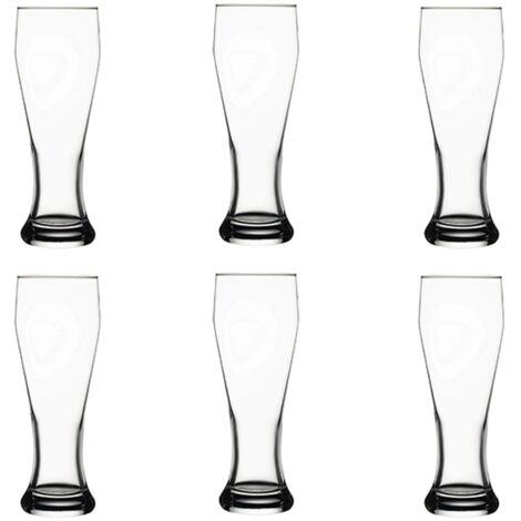 Lot de 6 verres à bière 40cl, BRASSEUR (1/4)