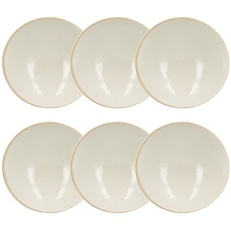 Lot de 6 coupelles en porcelaine 15cm, NUANCE (1/5)