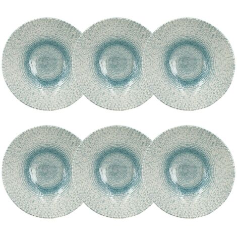 Lot de 6 coupelles en porcelaine 15cm, AQUA (1/3)
