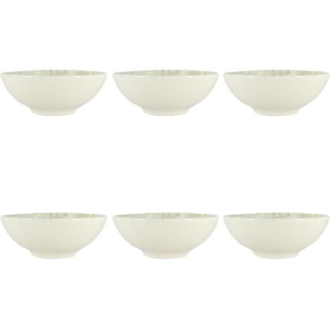 Lot de 6 coupelles en porcelaine 14cm, NATURA (1/4)