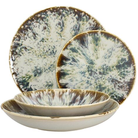 Lot de 48 assiettes en porcelaine, MAKA (1/3)