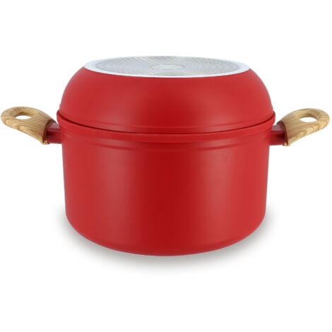 Batterie de cuisine amovible 8 pièces en aluminium recyclé, SUPER BALL