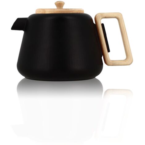 Théière en fonte avec couvercle en bois 500ml, VIGGO