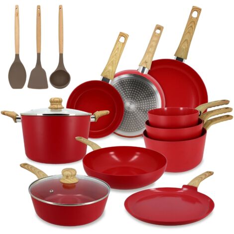 Set 13 pièces de cuisson aluminium, COLORAMA
