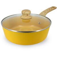 Sauteuse en aluminium 24cm, COLORAMA
