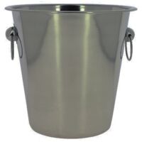 Seau à champagne en inox 22cm