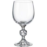 Lot de 3 verres à pied en cristallin 19cm, MATIGNON