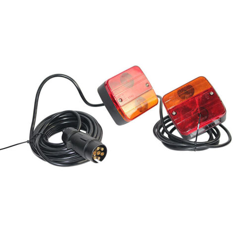 AOHEWEI Set Di Fanali Per Rimorchio Luci Posteriori Per Camion - Foto 5