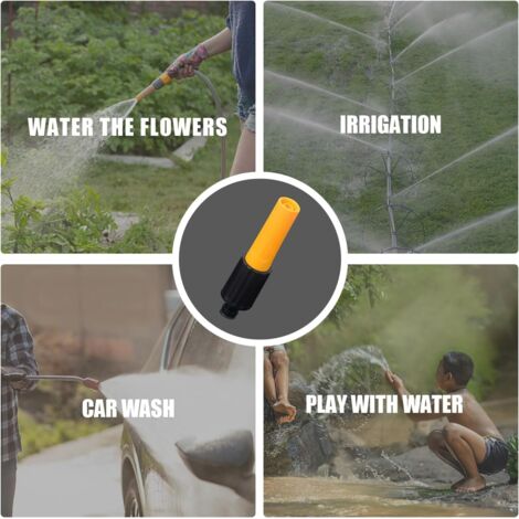 Tubo 'Acqua da Giardino a Spirale, Pistole a Spruzzo da Giardino e Pistole Ad Acqua 15 M 49,2 Piedi EVA 7 modalità Tubo a Molla Telescopico da Giardino per Irrigazione di Piante