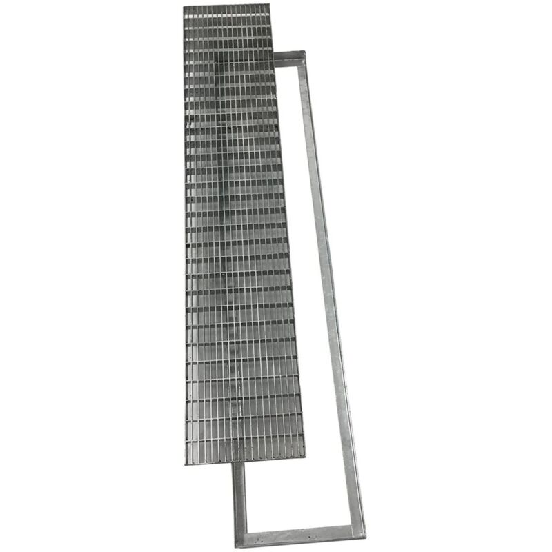Cadre Pour Grille Caillebotis NORM Galvanisé – 300x1000x20 Mm, Marque MEA