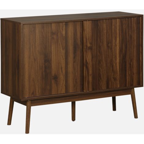 Aparador de efecto madera, 115cm (1/5)