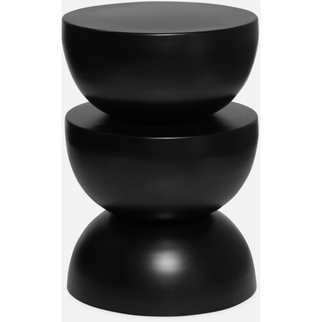 Mesa auxiliar o mesita de metal