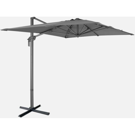 Parasol rectangular excéntrico, 3x2m