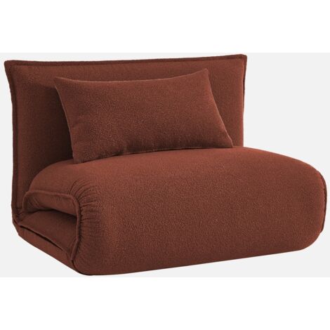 Sillón convertible en borreguito de 1 plaza (1/5)