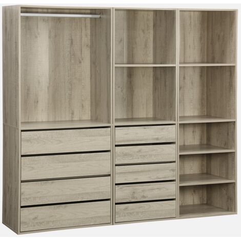 Vestidor Módulo de 3 elementos
