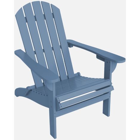 Sillón de madera de acacia con reposabrazos