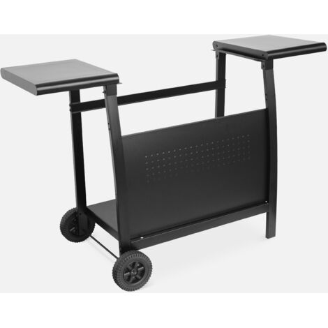 Mesa de plancha con 3 quemadores