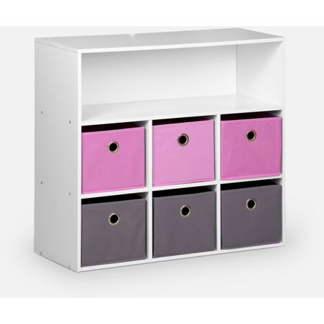 Mueble infantil con 6 cestas