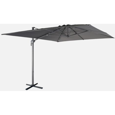 Parasol 3x4m rectangular desplazado