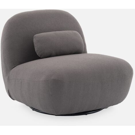 Silla giratoria 360° borreguito texturizada
