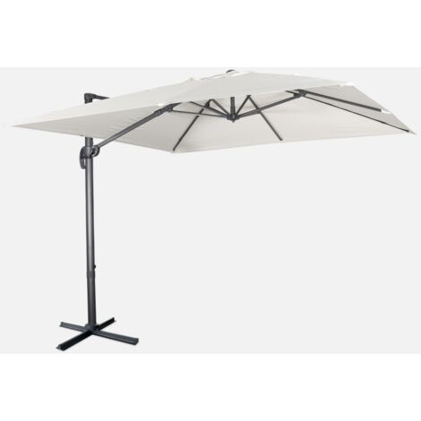 Parasol cuadrado excéntrico, 3x3m