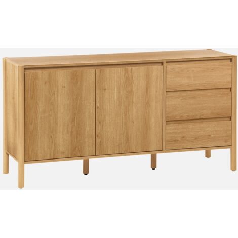 Aparador con 2 puertas y 3 cajones, 150cm (1/5)