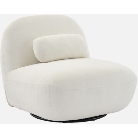 Silla giratoria 360° borreguito texturizada