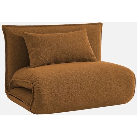 Sillón convertible en borreguito de 1 plaza