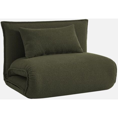 Sillón convertible en borreguito de 1 plaza